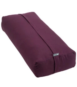 Halfmoon Rectangular Yoga Bolster -Hot Sale Everyday Yoga Store 1741471580195 aubergine 2a