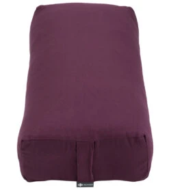 Halfmoon Rectangular Yoga Bolster -Hot Sale Everyday Yoga Store 1741471580195 aubergine 3a