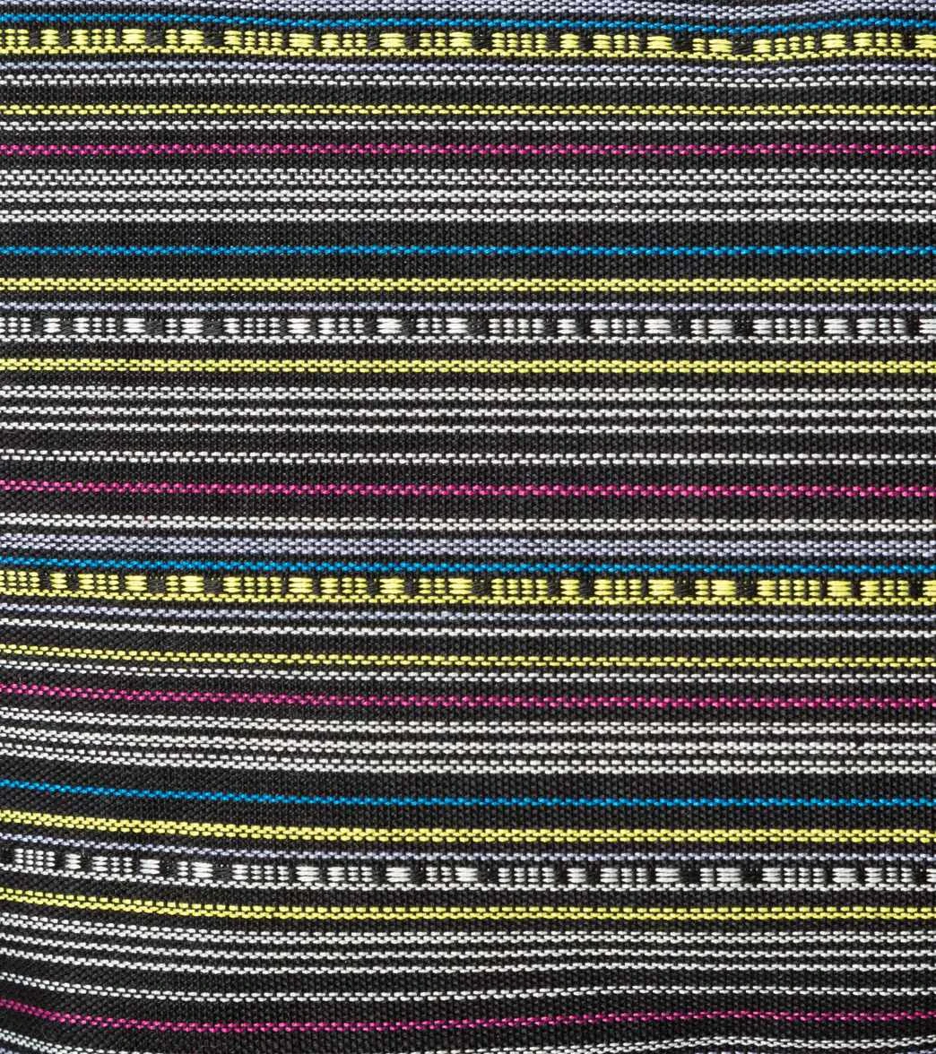 Aurorae Yoga Mat Tote Bag Black Multi Stripe 3 Aurorae Yoga Mat Tote Bag Black Multi Stripe - Image 3