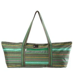 Aurorae Yoga Mat Tote Bag Green Stripe -Hot Sale Everyday Yoga Store 1741523615779 greenstripe