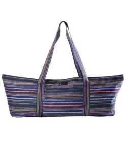 Aurorae Yoga Mat Tote Bag Navy Multi Stripe -Hot Sale Everyday Yoga Store 1741523910691 navymultistripe
