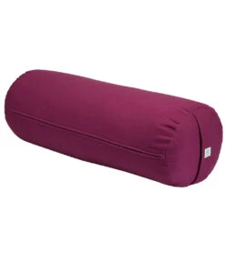 Gaiam Round/Tube Bolster -Hot Sale Everyday Yoga Store 1741763510307 burgundy