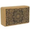 Yoga Design Lab Mandala Cork Yoga Block 3 Inch