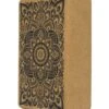 Yoga Design Lab Mandala Cork Yoga Block 3 Inch Mandala Black