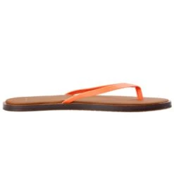 Sanuk Women's Yoga Aurora Flip Flop -Hot Sale Everyday Yoga Store 4429070499883 hotcoral 3a 1