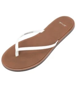 Sanuk Women's Yoga Aurora Flip Flop -Hot Sale Everyday Yoga Store 4429070532651 white 1a