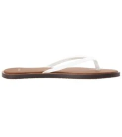 Sanuk Women's Yoga Aurora Flip Flop -Hot Sale Everyday Yoga Store 4429070532651 white 3a