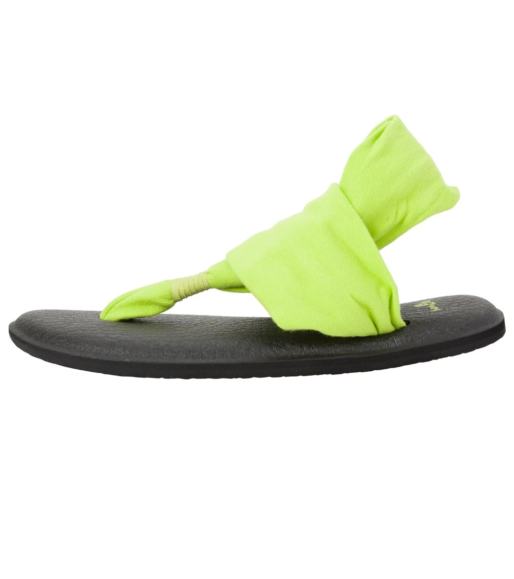 Sanuk Women's Yoga Sling 2 Sandal Citron 1 Sanuk Women's Yoga Sling 2 Sandal Citron