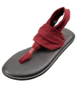 Sanuk Women's Yoga Sling 2 Sandal Burgundy -Hot Sale Everyday Yoga Store 4429071155243 burgundy