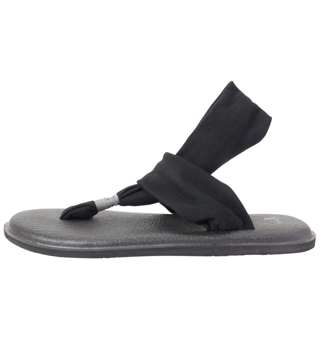 Sanuk Women's Yoga Sling 2 Sandal Black 1 Sanuk Women's Yoga Sling 2 Sandal Black
