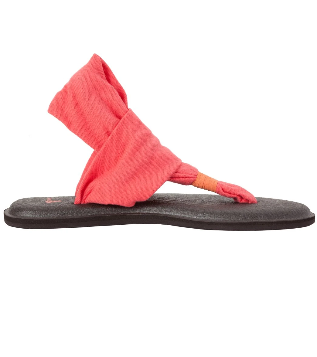 Sanuk Women's Yoga Sling 2 Sandal Coral 2 Sanuk Women's Yoga Sling 2 Sandal Coral - Image 2