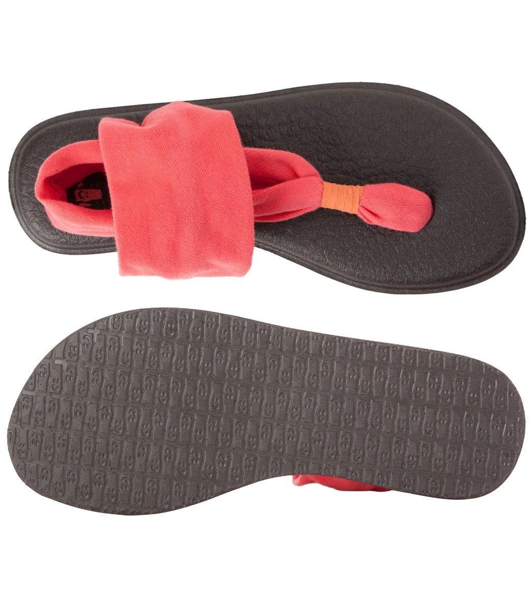 Sanuk Women's Yoga Sling 2 Sandal Coral 3 Sanuk Women's Yoga Sling 2 Sandal Coral - Image 3
