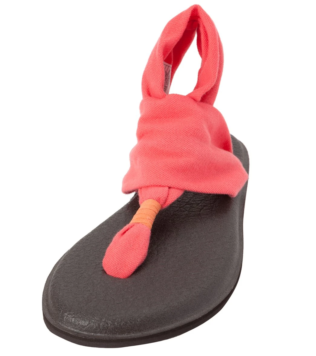 Sanuk Women's Yoga Sling 2 Sandal Coral 4 Sanuk Women's Yoga Sling 2 Sandal Coral - Image 4