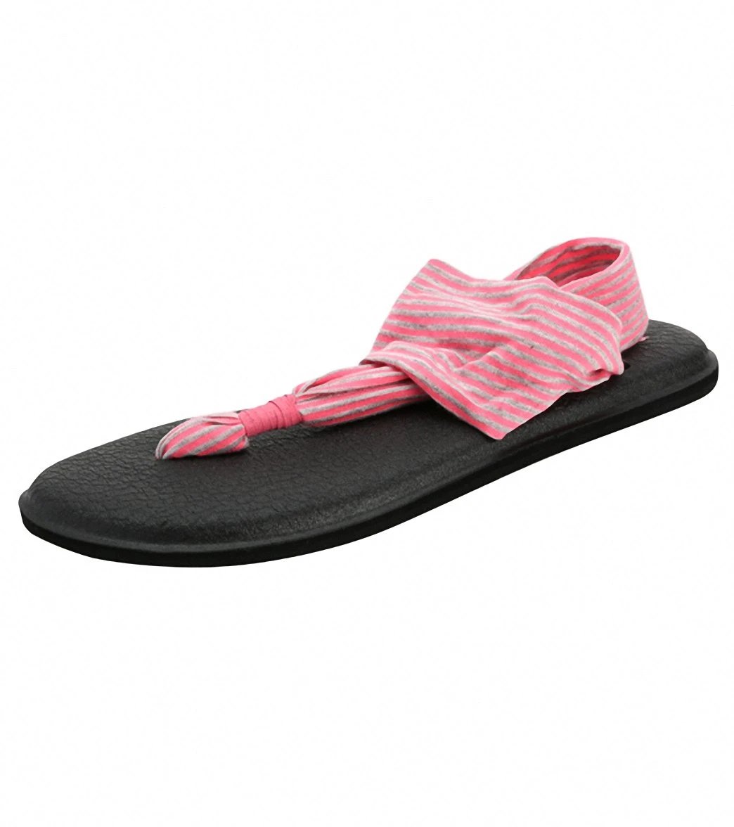 Sanuk Women's Yoga Sling 2 Sandal Neon Pink 4 Sanuk Women's Yoga Sling 2 Sandal Neon Pink - Image 4