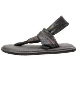 Sanuk Women's Yoga Sling 2 Metallic Sandal 26 Sanuk Women's Yoga Sling 2 Metallic Sandal -Hot Sale Everyday Yoga Store 4429072269355 blackrainbow 2a 1