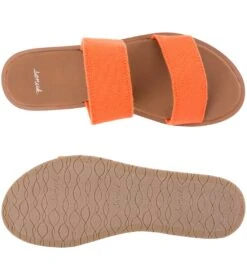 Sanuk Women's Yoga Gora Gora Sandal -Hot Sale Everyday Yoga Store 4429072662571 flame 4a 1