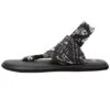 Sanuk Yoga Sling 2 Prints Sandal Black Tribal
