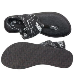 Sanuk Yoga Sling 2 Prints Sandal Black Tribal 6 Sanuk Yoga Sling 2 Prints Sandal Black Tribal -Hot Sale Everyday Yoga Store 4429073645611 blacktribal 4a