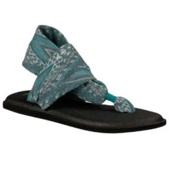 Sanuk Yoga Sling 2 Prints Sandal Teal Tribal -Hot Sale Everyday Yoga Store 4429073711147 tealtribal