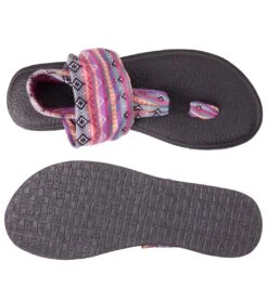 Sanuk Yoga Sling 2 Prints Sandal Magenta/Multi Tribal Stripe 6 Sanuk Yoga Sling 2 Prints Sandal Magenta/Multi Tribal Stripe -Hot Sale Everyday Yoga Store 4429074169899 magentamultitribalstripe 4a