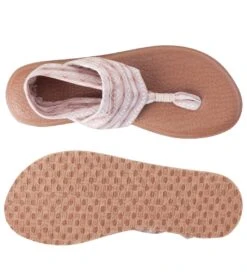 Sanuk Yoga Sling 2 Prints Sandal -Hot Sale Everyday Yoga Store 4429074202667 naturalmultitribalstripe 4a