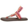 Sanuk Yoga Sling 2 Prints Sandal Olive/Multi Tribal Stripe