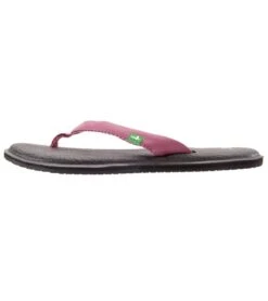Sanuk Women's Yoga Chakra Flip Flop Dusty Boysenberry