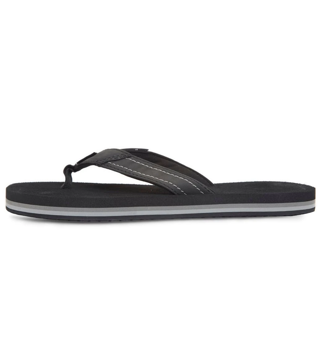 Sanuk Women's Yoga Mat Stacker Flip Flop Black 1 Sanuk Women's Yoga Mat Stacker Flip Flop Black