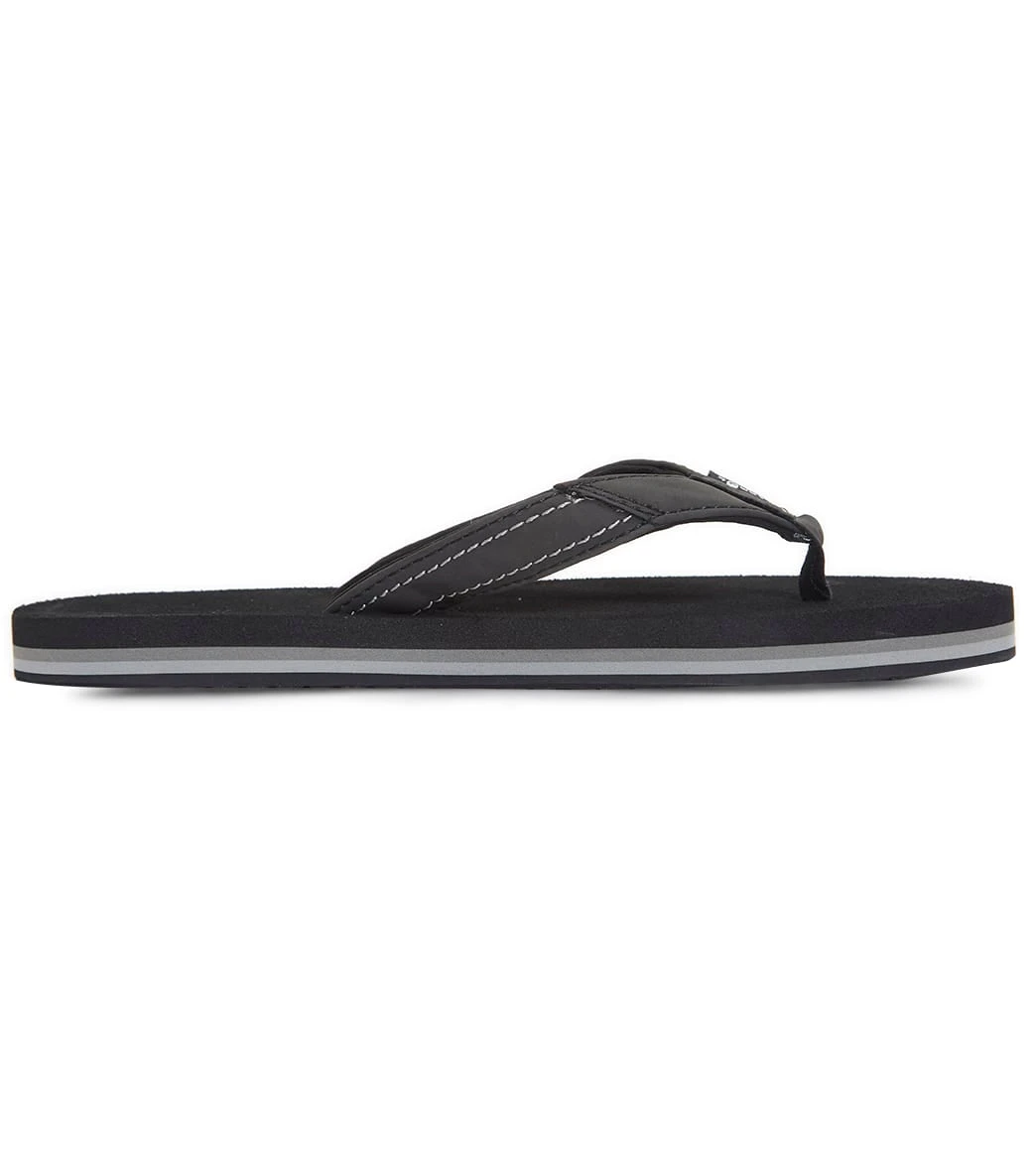 Sanuk Women's Yoga Mat Stacker Flip Flop Black 2 Sanuk Women's Yoga Mat Stacker Flip Flop Black - Image 2