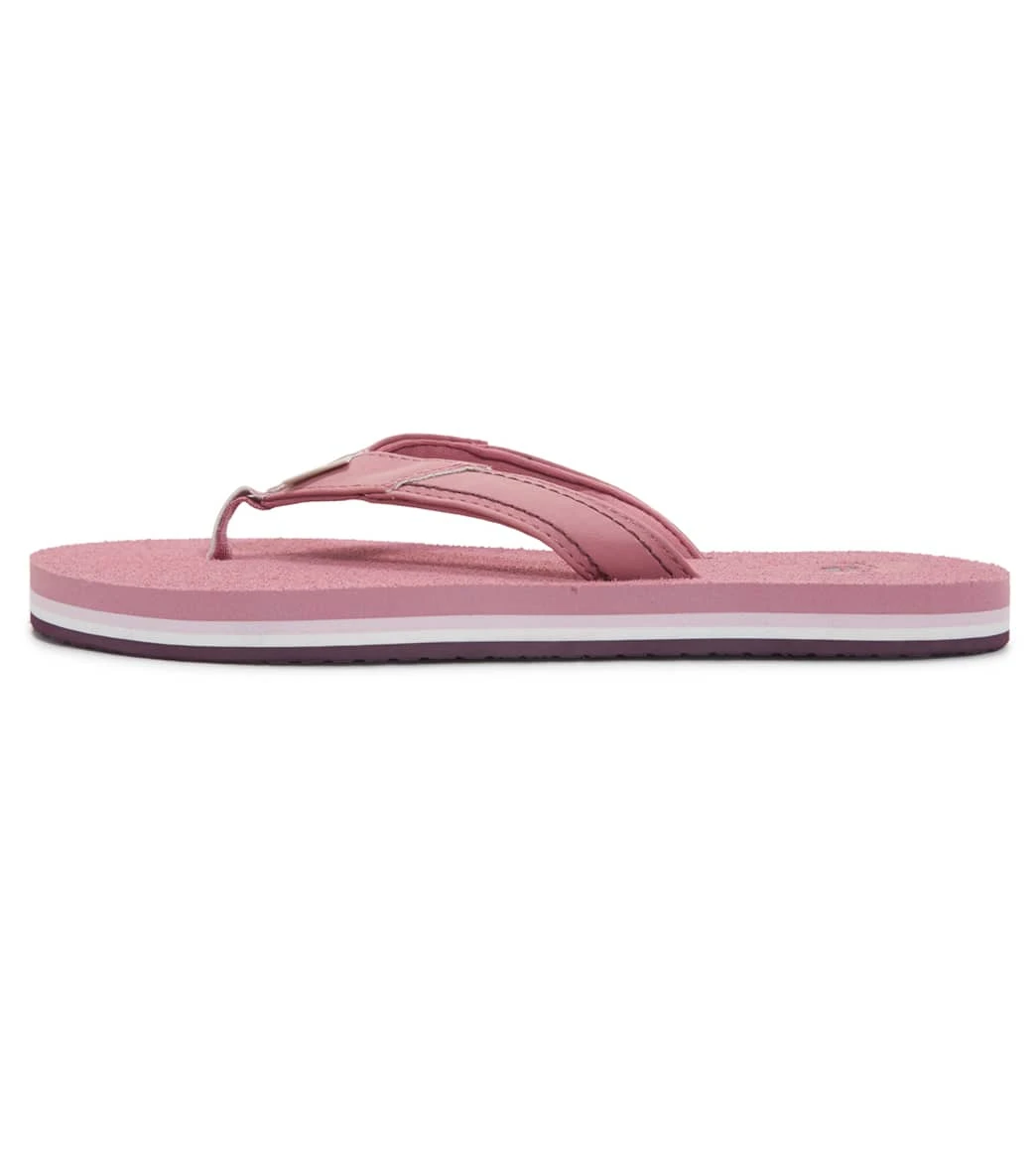 Sanuk Women's Yoga Mat Stacker Flip Flop Vintage Heather Rose 1 Sanuk Women's Yoga Mat Stacker Flip Flop Vintage Heather Rose