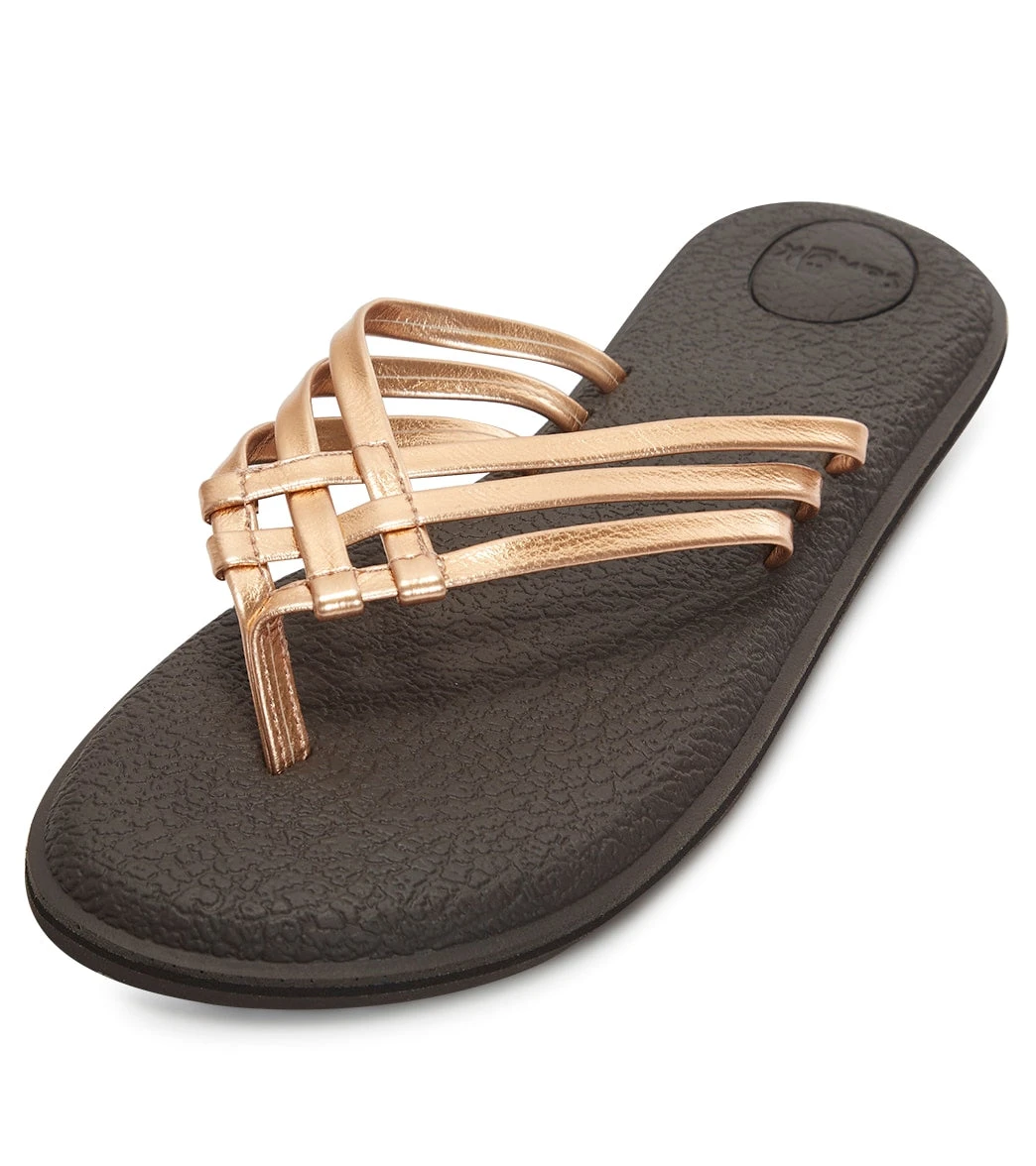 Sanuk Women's Yoga Salty Metallic Sandal 6 Sanuk Women's Yoga Salty Metallic Sandal - Image 6