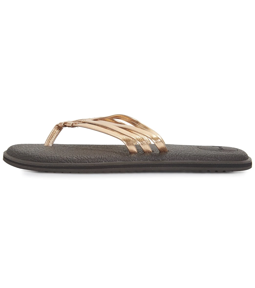 Sanuk Women's Yoga Salty Metallic Sandal 7 Sanuk Women's Yoga Salty Metallic Sandal - Image 7