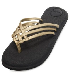 Sanuk Women's Yoga Salty Metallic Sandal 29 Sanuk Women's Yoga Salty Metallic Sandal -Hot Sale Everyday Yoga Store 4429075775531 champagne