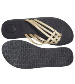 Sanuk Women's Yoga Salty Metallic Sandal 28 Sanuk Women's Yoga Salty Metallic Sandal -Hot Sale Everyday Yoga Store 4429075775531 champagne 4a