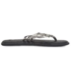 Sanuk Women's Yoga Salty Metallic Sandal 17 Sanuk Women's Yoga Salty Metallic Sandal -Hot Sale Everyday Yoga Store 4429075841067 pewter 3a