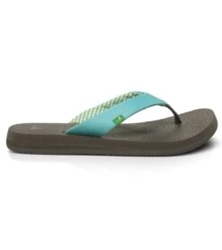 Sanuk Women's Yoga Mat Flip Flop 28 Sanuk Women's Yoga Mat Flip Flop -Hot Sale Everyday Yoga Store 4429076135979 aqua 1
