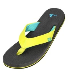 Sanuk Women's Yoga Mat Flip Flop Lime 9 Sanuk Women's Yoga Mat Flip Flop Lime -Hot Sale Everyday Yoga Store 4429076234283 lime