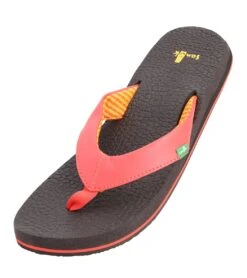 Sanuk Women's Yoga Mat Flip Flop Coral 7 Sanuk Women's Yoga Mat Flip Flop Coral -Hot Sale Everyday Yoga Store 4429076496427 coral