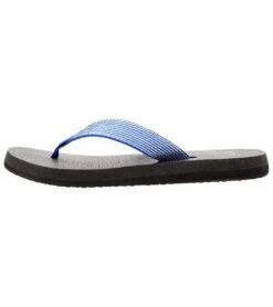 Sanuk Women's Yoga Mat Webbing Flip Flop 31 Sanuk Women's Yoga Mat Webbing Flip Flop -Hot Sale Everyday Yoga Store 4429077545003 deepblueoffwhite 2a