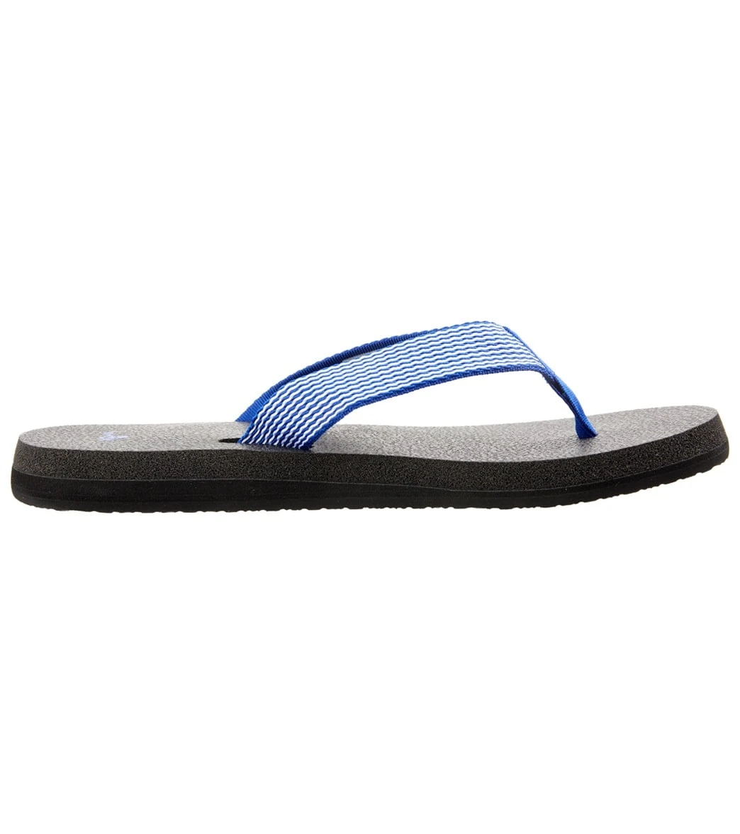 Sanuk Women's Yoga Mat Webbing Flip Flop 13 Sanuk Women's Yoga Mat Webbing Flip Flop - Image 13