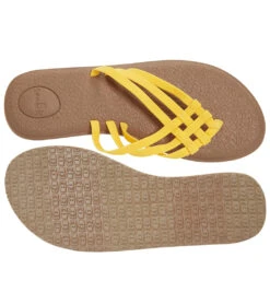 Sanuk Women's Yoga Salty Sandal Golden Rod -Hot Sale Everyday Yoga Store 4429078429739 goldenrod 4a 1