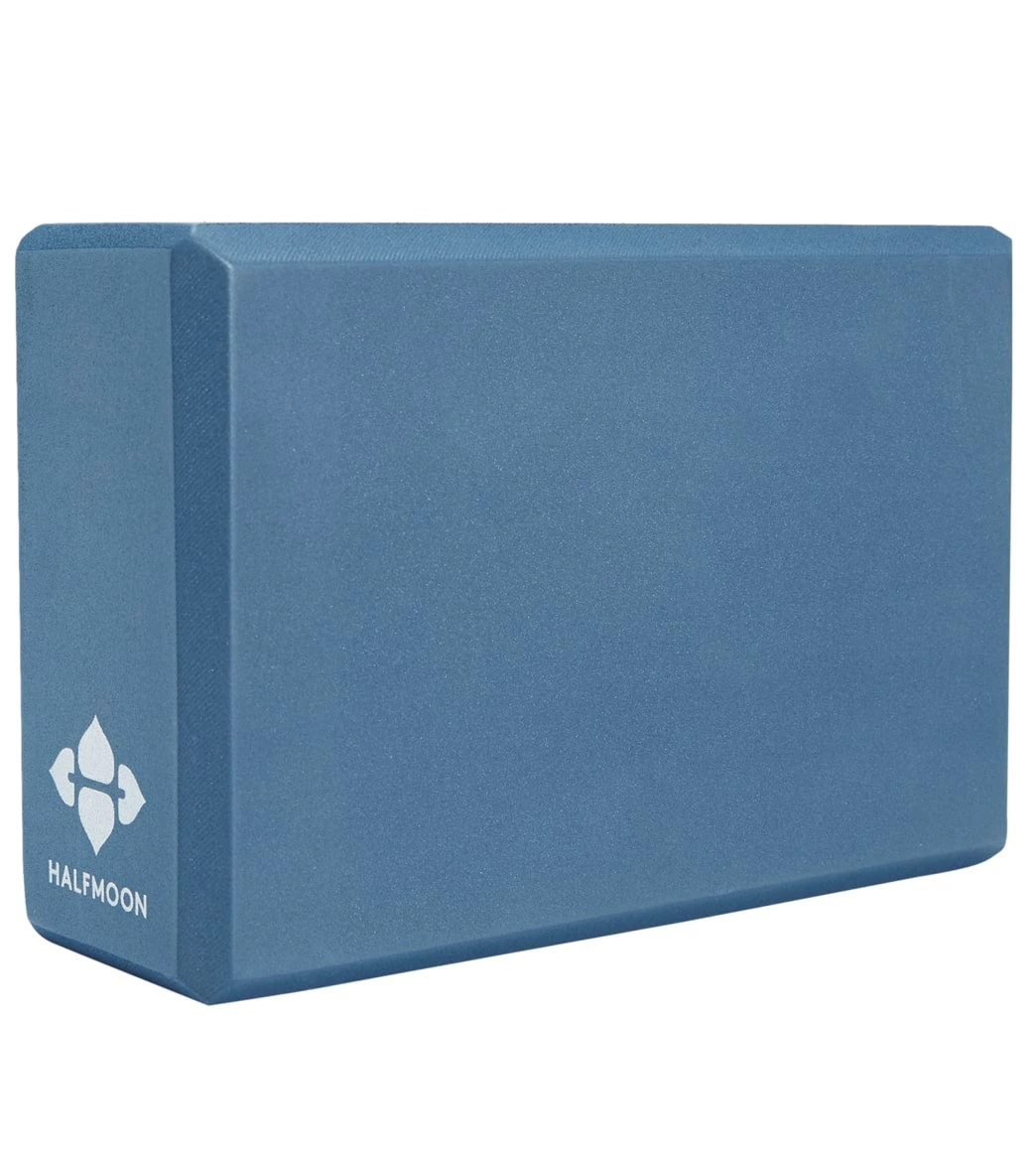 Halfmoon 3" Foam Yoga Block Pacific 4 Halfmoon 3" Foam Yoga Block Pacific - Image 4