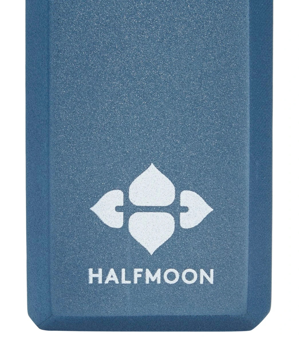 Halfmoon 3" Foam Yoga Block Pacific 3 Halfmoon 3" Foam Yoga Block Pacific - Image 3