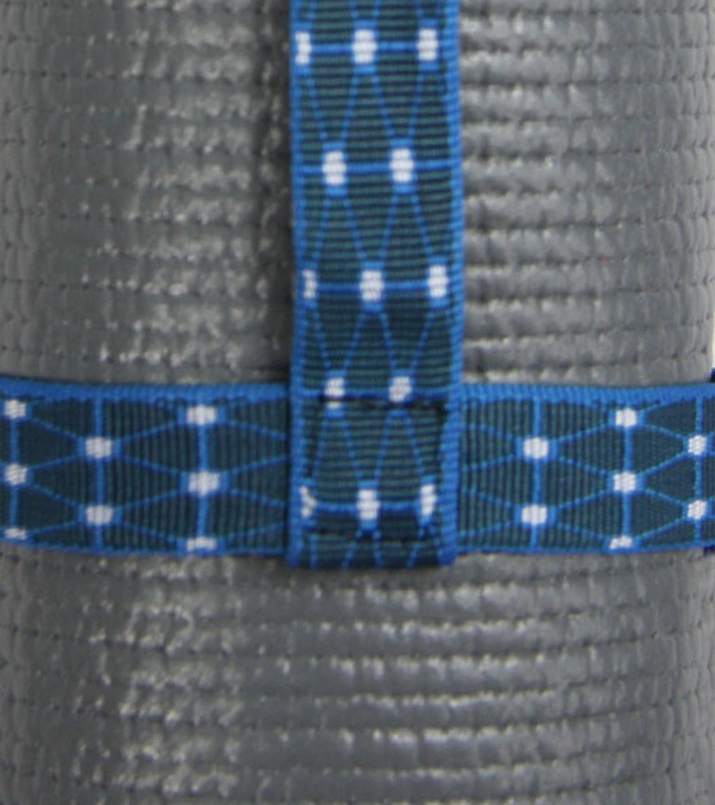 Hugger Mugger Simple Yoga Mat Sling Atomic Blue 1 Hugger Mugger Simple Yoga Mat Sling Atomic Blue