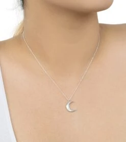 Dogeared Love Through All Phases Necklace -Hot Sale Everyday Yoga Store 4844355780651 silver 3a 1