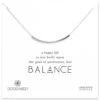 Dogeared Balance Tube Necklace