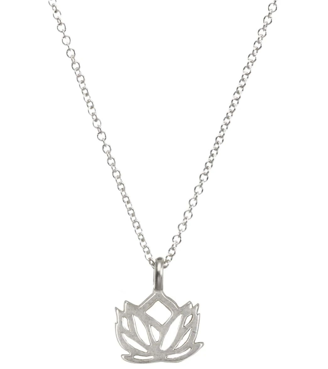 Dogeared New Beginnings Rising Lotus Necklace 2 Dogeared New Beginnings Rising Lotus Necklace - Image 2