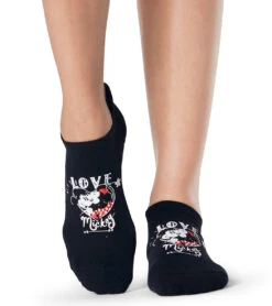Tavi Savvy Grip Socks Mickey & Minnie Love