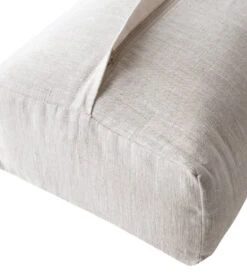 Halfmoon Linen Rectangular Bolster -Hot Sale Everyday Yoga Store 6568560295979 naturallinen 3a