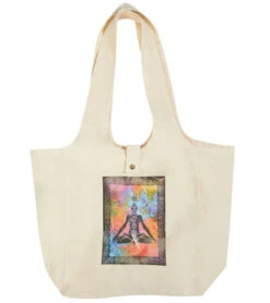 Yak & Yeti Chakras Tote Bag -Hot Sale Everyday Yoga Store 6577629495339 white
